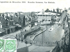 Bruxelles Exposition 1910 Kermesse Vue Generale