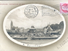 Bruxelles Exposition 1910 Le Bassin