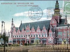 Bruxelles Exposition 1910 Le Pavillon Neerlandais