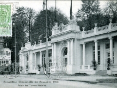 Bruxelles Exposition 1910 Palais des travaux feminins