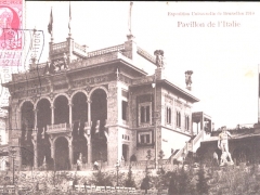 Bruxelles Exposition 1910 Pavillon de l'Italie