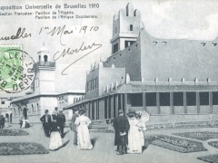 Bruxelles Exposition 1910 Section Francaise Pavillon de l'Algerie