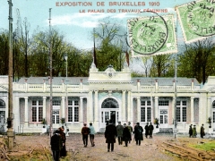 Bruxelles Exposition 1910 le Palais desTravaux Feminins