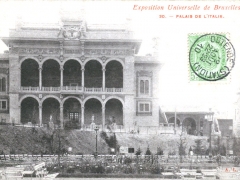 Bruxelles Exposition Universelle 1910 Palais de l'Italie