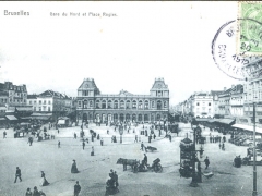 Bruxelles Gare du Nord et Place Rogier