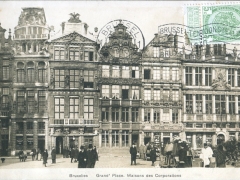 Bruxelles Grand'Place Maisons des Corporations