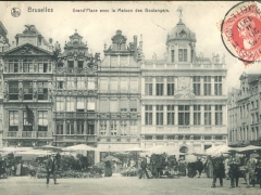 Bruxelles Grand'Place avec la Maison des Boulangers