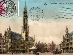 Bruxelles Hotel de Ville et Grand'Place