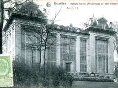 Bruxelles Instituts Solvay Physiologie au parc Leopold