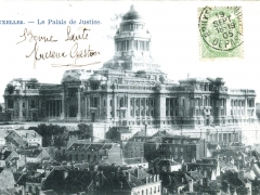 Bruxelles Le Palais de Justice
