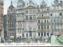 Bruxelles Maison des Corporations Place de l'Hotel de Ville
