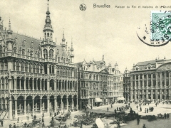 Bruxelles Maison du Roi et maisons de la Grand Place