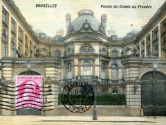 Bruxelles Palais de Comte de Flandre