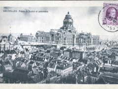 Bruxelles Palais de Justice et panorama