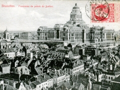 Bruxelles Panorama du palais de Justice