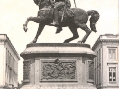 Bruxelles Place Royale Statue de Godefroid de Bouillon