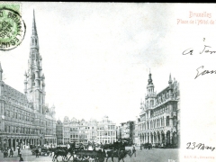 Bruxelles Place de l'Hotel de Ville