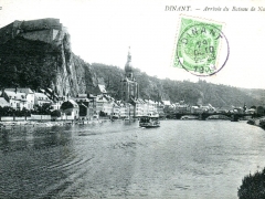 Dinant Arrive du Bateau de Namur