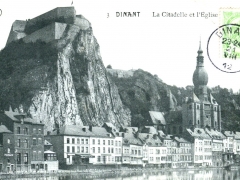 Dinant La Citadelle et l'Eglise