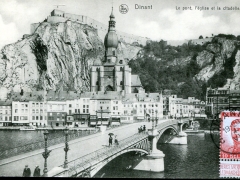 Dinant Le Pont l'eglise et la citadelle