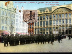 die-deutschen-Soldaten-in-Bruessel-Hauptplatz
