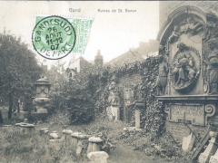 Gand Ruines de St Bavon