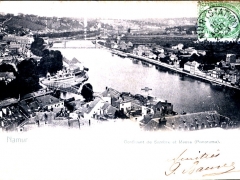 Numur Confluent de Sambre et Meuse Panorama
