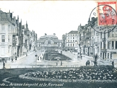 Ostende Avenue Leopold et le Kursaal