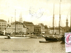 Ostende Bassins avec le pilotage
