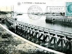 Ostende Entree du Port
