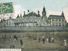 Ostende Le Kursaal et la Plage