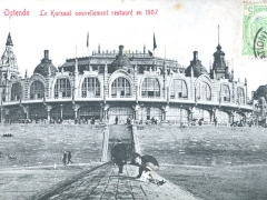 Ostende Le Kursaal nouvellement restaure en 1907