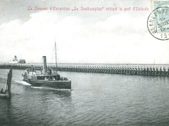 Ostende Le Steamer d'Excursion Le Southampton