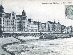 Ostende Les Hotels de la Digue Ouest