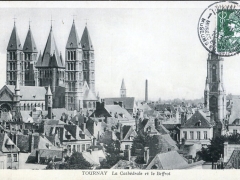 Tournay La Cathedrale et le Beffroi