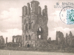 Ypres Ruines des Halles et Grand'Place