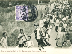 Amoy a Joss Procession held at the Settlements Kulangsoo