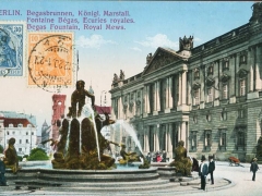 Berlin Begasbrunnen königl Marstall