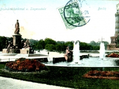 Berlin Bismarckdenkmal u Siegessäule