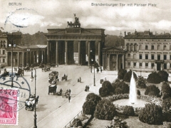 Berlin Brandenburger Tor mit Pariser Platz