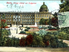 Berlin Königl Schloss mit Lustgarten