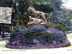 Berlin Löwengruppe im Tiergarten