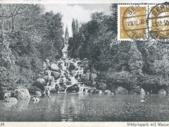 Berlin Viktoriapark mit Wasserfall