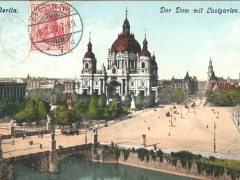 Berlin der Dom mit Lustgarten