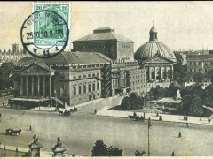 Berlin königliches Opernhaus und Hedwigskirche