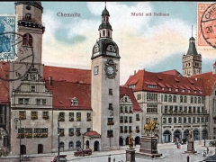 Chemnitz-Markt-mit-Rathaus