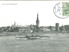 Düsseldorf Blick auf
