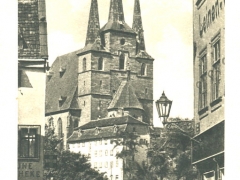 Erfurt St Severikirche von der Kettenstrasse aus