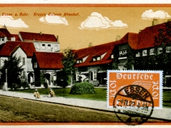 Essen a Ruhr Krupps Kolonie Altenhof