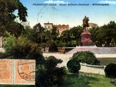 Frankfurt Oder Kaiser Wilhelm Denkmal Wilhelmsplatz